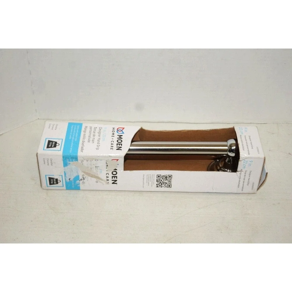 MOEN Home Care 9 in. x 7/8 in. Grab Bar Chrome LR2250DCH